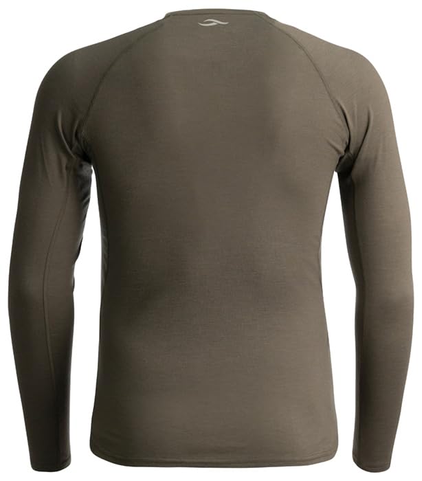 TUO Kinetic Merino 150 Base Layer Long Sleeve Crew Shirt - Durable, Moisture-Wicking and Odor Resistant2