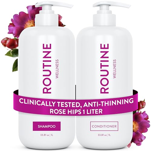 Routine Wellness 1 Liter Anti-Thinning Shampoo and Condition