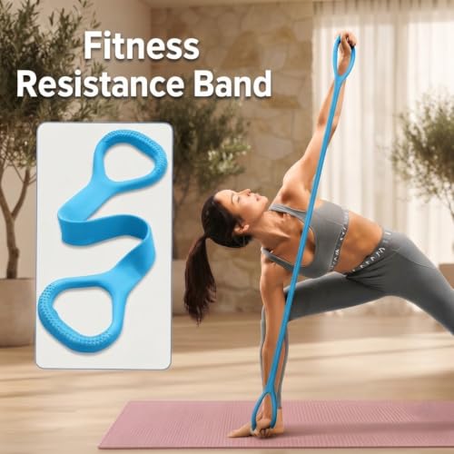 Image of Figure 8 Resistance Band with Handles (20-25 lbs)
