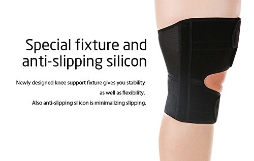 Miniatura 6 de Aider Rodillera tipo 2 soporte de compresión ajustable, neopreno transpirable, diseño único antideslizante y cómodo, rodillera para deportes,