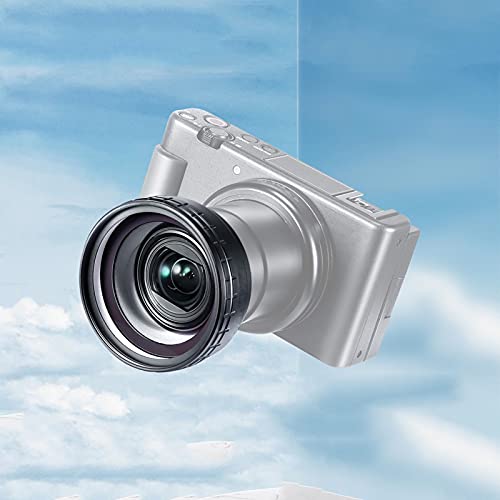 18Mm Wide Angle Lens 10X Macro Lens 2-in-1 Additional Lens Using External Adapter Ring,Fit for Sony ZV1 RX100M7 Cameras… - Afbeelding 6