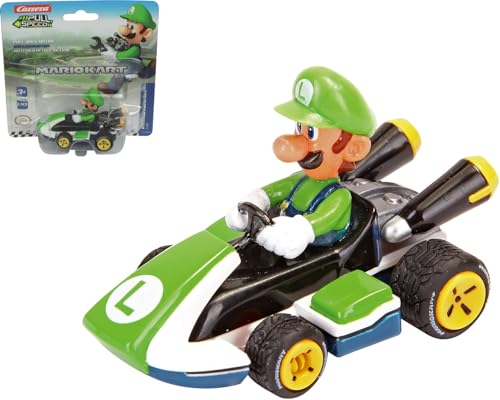 Carrera Pull & Speed 15818405 Official Licensed Kids Mario Kart Toy Car Pull Back Vehicle for Ages 3...