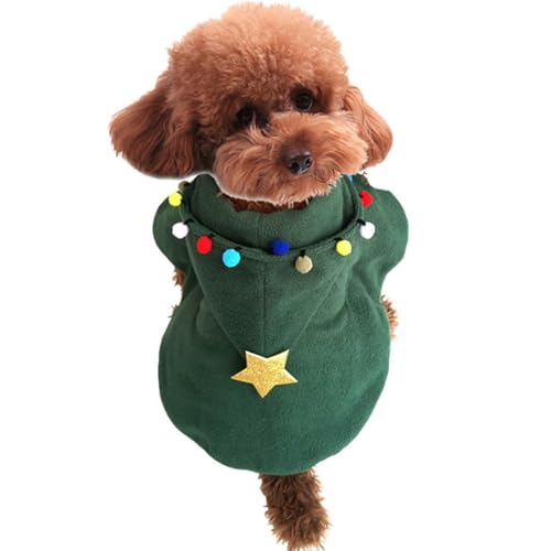 Disfraz navideño para perro, capa cómoda y transpirable miniatura 6