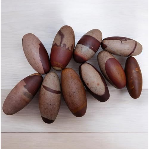 Estatua Narmada Shiva Lingam piedra 3 pulgadas miniatura 3