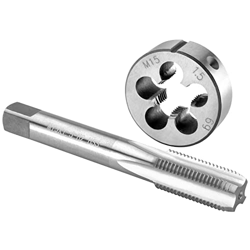 Burkit M15 X 1.5 Tap and Die Set Right Hand