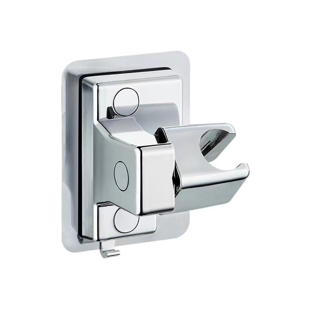 Hgniang A Universal Shower Head Holder Djustable Wall Mounted Self-Dhesive Showerhead Handheld Bracket Bathroom Ccessory
