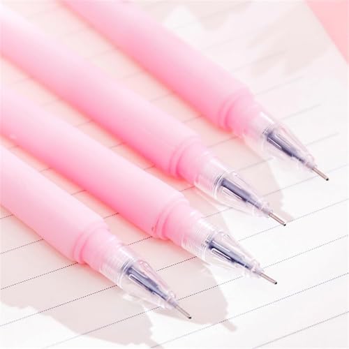 6 bolígrafos gel AKOAK Sakura negro 0.5 mm paquete miniatura 5