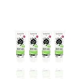 SANTE Zahncreme Vitamin B12 (4 x 75 ml), Salbei und Limone Geschmack, Bio Zahnpasta, Vegan, Fluoridhaltig, Naturkosmetik