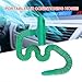 Jewel Cooler for Man, Car Air Condition Vent Extensions, Cooler for Men Balls in Car, Air Vent Extender Hose Directs Cool or Warm Air Easy to Use in Car (Lengthen Green)