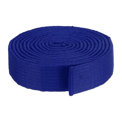 Ceinture de Taekwondo PATIKIL en Coton Bleu 3.6M Haute Résistance