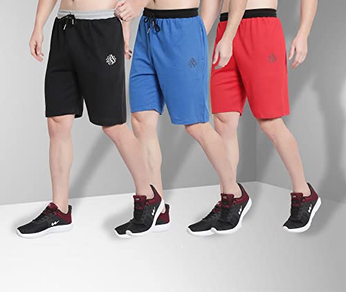 Image of OORA Men's Plus Sizes Cotton Shorts M to 5XL, 28 to 48 Inches Waistline