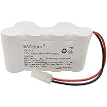 XB1918 V1950 V1917 VX3 7.2V 3000mAh Ni-MH Replacement Battery Compatible with Euro Pro Shark Vacuum Carpet and Carpet Sweeper