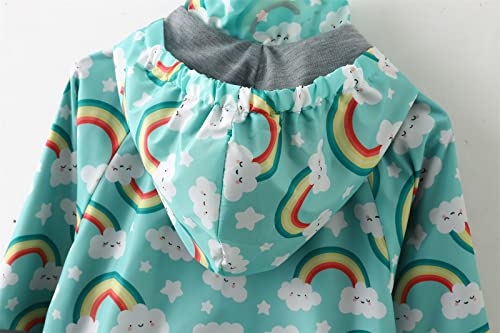 Capa de chuva infantil Waterproo Jaqueta de chuva corta-vento enlameada poncho de chuva portátil inf