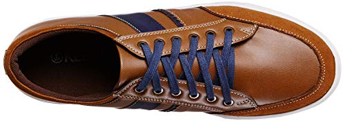 Image of KLEPE Men's White and Blue Sneakers