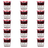 Bonne Maman Limited Edition Cherry Hibiscus Spread, 1 oz Jars (Pack of 15)