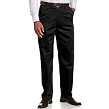 Savane Men's Big & Tall Flat-Front Select Edition Dress Pant