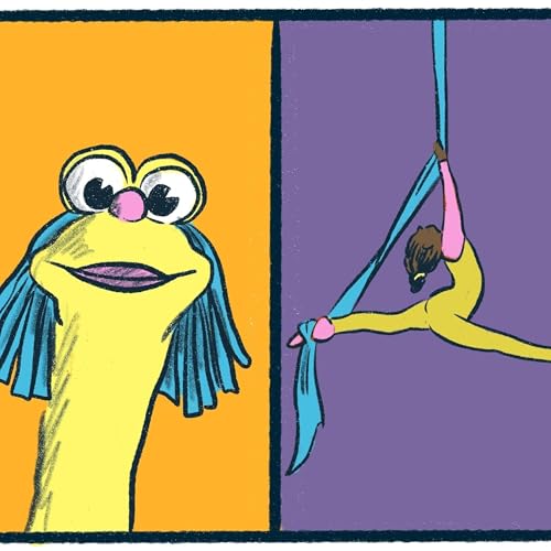 Puppets vs. Acrobatics: a creative debate Podcast Por  arte de portada