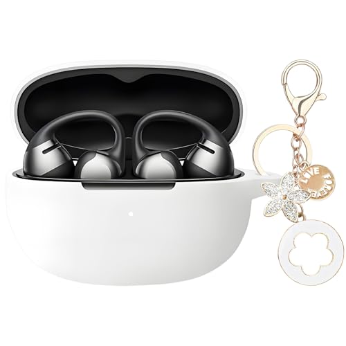 SHOKZ OpenDots ONE�C���z���Ή��P�[�X�J�o�[ �\�t�g�V���R�� �ϏՌ��ی�P�[�X SHOKZ OpenDots ONE-�I�[�v���C���[�w�b�h�z�� �L���L���L�[�`�F�[���A�N�Z�T���[�t�� ���f�B�[�X �K�[���Y (�z���C�g)