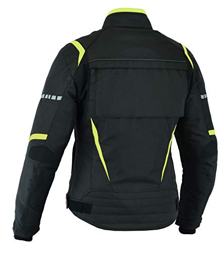 LOVO - Chaqueta Moto Mujer 4 Estaciones Tricapa Corta - Cazadora Moto Mujer para Verano e Invierno - Estilo Deportivo y Alta Resistencia - Ropa Moto Mujer Cómoda para Todas las Estaciones