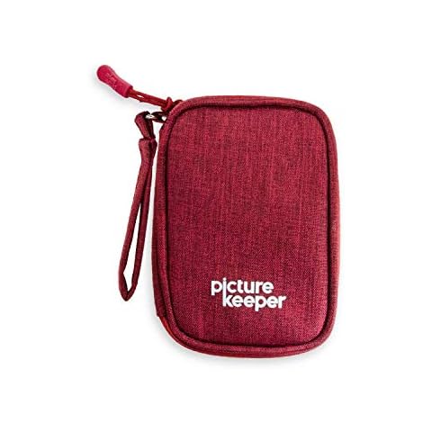 Picture Keeper USB Flash Drive and Tech Organizer Travel Case, Holds 5 USB Drives Cover