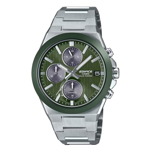 Montre Casio EFS-S650D-3AEF quartz étanche 100m cadran vert pour homme