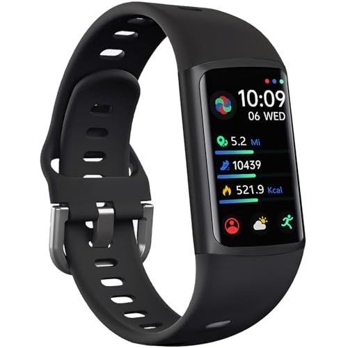 FITVII Slim Fitness Tracker for Women Men, Fitness Watch for Android iOS