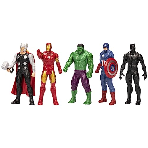 Image of Marvel Avengers Beyond Earth's Mightiest Multipack, Set of 6 Inch Action Figures and Accessories, Marvel Toys for Kids Ages 4 and Up