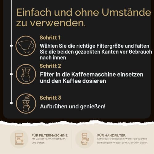 EDESIA ESPRESS - Kaffee-Filtertüten - ungebleicht - Größe 6-80 Stück – Ansicht 4