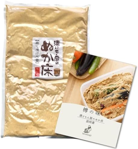 （14:30時点） [樽の味] 漬けもん屋 の 熟成 ぬか床 800g くわしい 説明書 付き 無添加 国産 原料 発酵 (ぬか床の量が減ったときに)