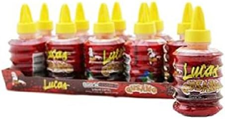 Lucas Gusano, Chamoy Liquid Candy, Count 10 - Sugar Candy / Grab Varieties & Flavors