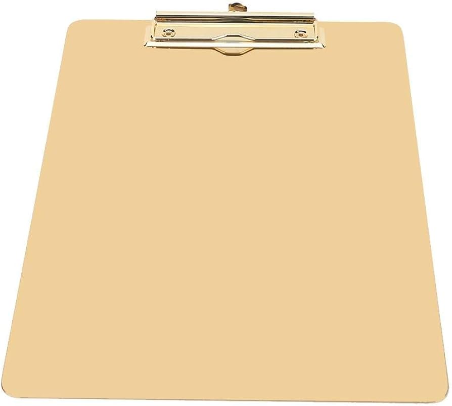 GAH Portable Clipboard Stainless Steel Writing Board Metal Clip - View #4