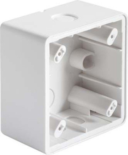 Preisvergleich Produktbild ESYLUX 2473936 Aufputzdose IP20 / IP44 für MD / PD 180, weiß