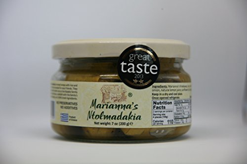 Marianna's Stuffed Greek Grape Leaves Dolmades from Halkidiki Greece 200gr. See our Special offers