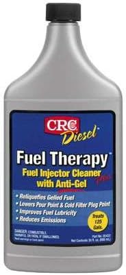 CRC Diesel Fuel Therapy Diesel Injector Cleaner with Anti-Gel 05432 – [Pack of 12] 30 Fl. Oz., Diesel Fuel Treatment