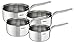 Tefal Intuition INOX Induction Batterie de Cuisine 4 casseroles 14/16/18/20 cm A702S414, Acier Inoxydable, 40,5 x 29 x 17,5