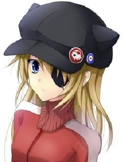 Evangelion Asuka Q cat ear hat 