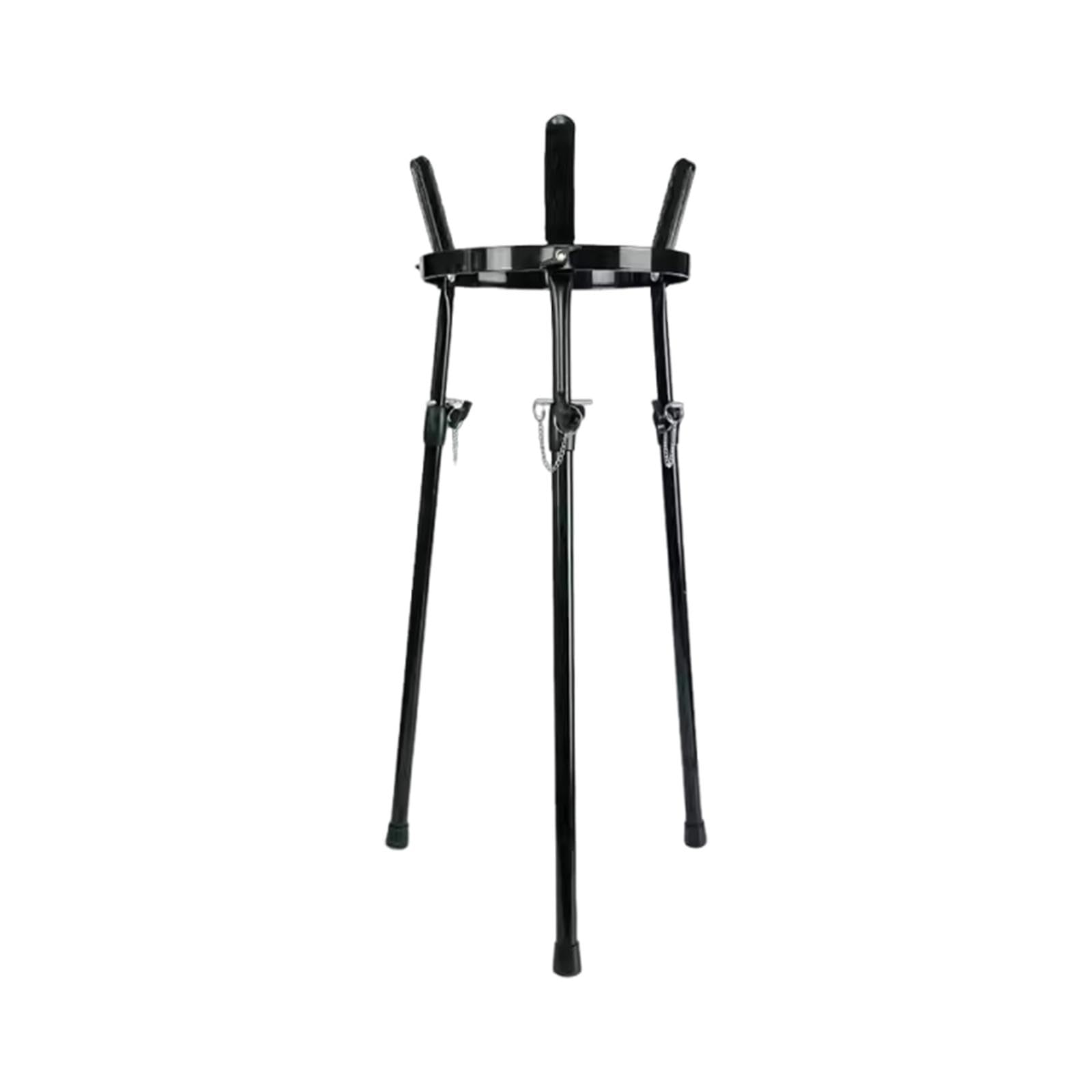 Amagogo Support de djembé de en métal, Portable, pour percussions, Support de Tambour, léger, pour Performances de Congas africaines, for 13 Pouces