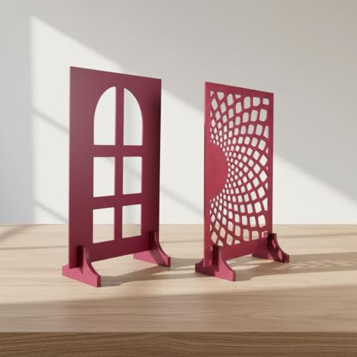 Image of SMILEDRIVE Photography Shadow Boards Creative A3 Light Panels, Set of 2 | Laser-cut Reflection Board, Creative Light & Shadow Effects