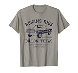 Dillon Texas Friday Night Football Player Fan Riggins Rigs T-Shirt