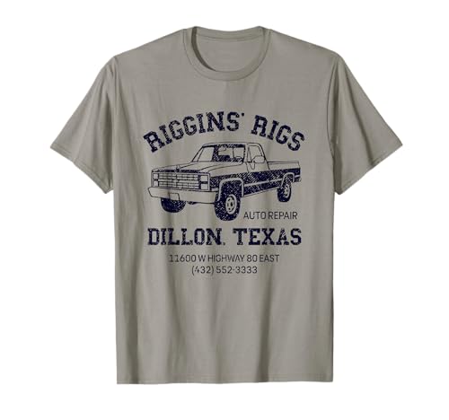 Dillon Texas Friday Night Football Player Fan Riggins Rigs T-Shirt