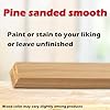 12" Pine Round Dowels (6-Pack Bag, ½ Diameter) | Unfinished Wooden Rods for Crafts & DIY Home Projects | Macrame Supplies, Cake Baking, Plant Support Stakes, Photo Prop Sticks, Poster Holders #2