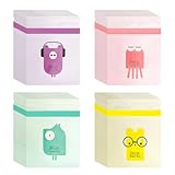 LSKASELUE 60 PCS Car Trash Bags, Easy Stick-on Disposable Garbage Bag Portable Trash Container, Leakproof Waterproof Vomit Bag Self Adhesive Waste Pouch for Vehicle Home Office