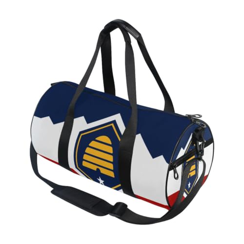 Bolsa de lona de la bandera de Utah, el accesorio ligero para tus escapadas