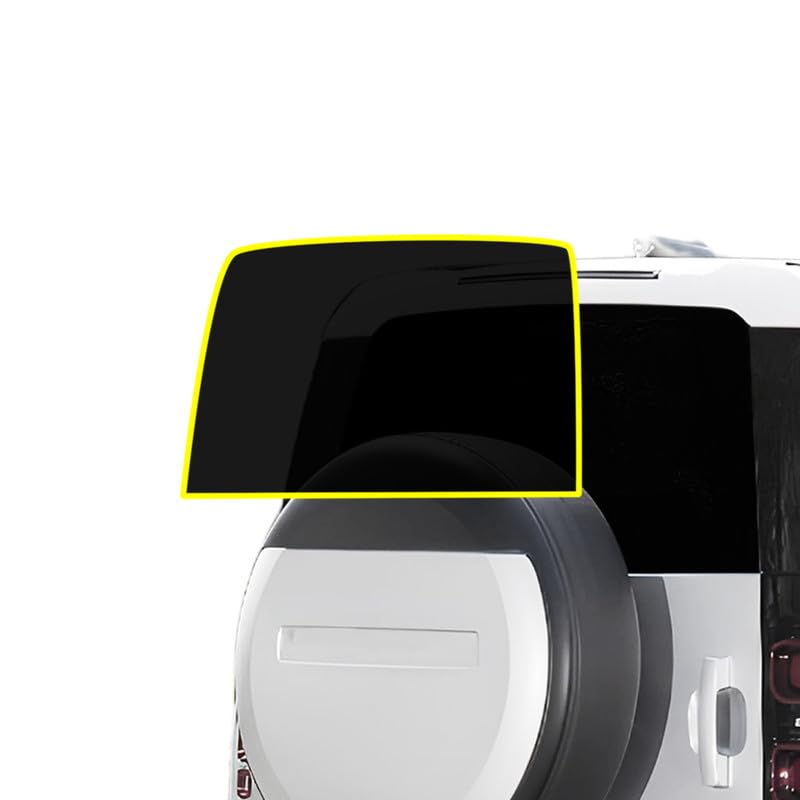 BOGAR TECH DESIGNSPremium Nano Ceramic Precut Window Tint Film Kit Compatible with Land Rover Defender 90 2020+ Rear Windshield, 50%