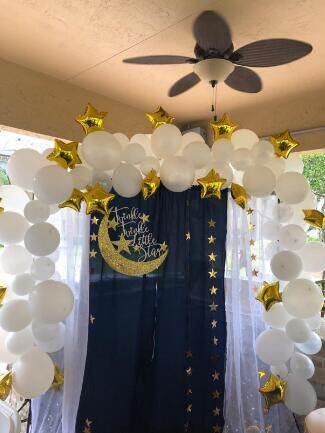 WUMUZAI Lot De 5 Guirlandes D'étoiles à Suspendre - 20 M - En Papier Pailleté - Pour Anniversaire, Fête Prénatale, Fête De Noël, Mariage, Vacances, Or Rose Pailleté