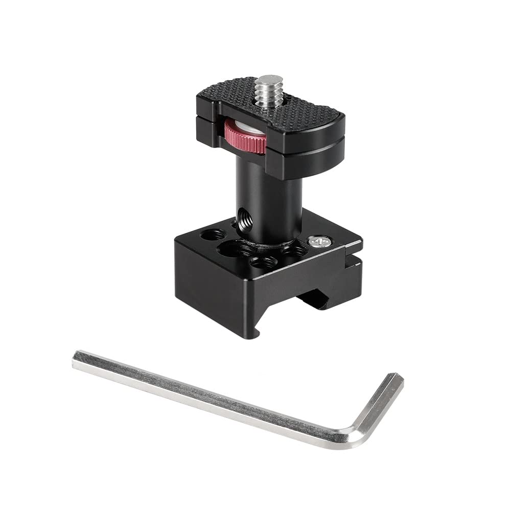 Soportes para Estante Soporte De Soporte De Monitor En La Cámara Con Abrazadera De Tornillo De Montaje De 1/4 "-20 Para Monitores Jaula pernos de estante