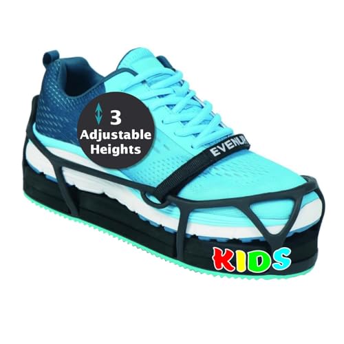 EVENup The Authentic Shoe Balancer Size X-Small (Child size) for use with Walking Boot or leg length discrepancy. Improve your gait using a variety of height adjustments.