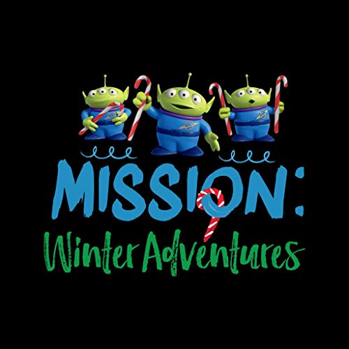 41Vmz7Q8gTL Pixar Christmas Toy Story Mission Winter Adventures Men's Sweatshirt