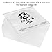 EZ Craft USA Permanent Matte White Vinyl Sheets Better Than Vinyl Rolls 12