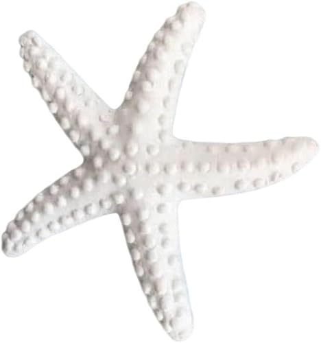 1Pc White Resin Ocean Beach Starfish Natural Seashell Starfish Ornaments